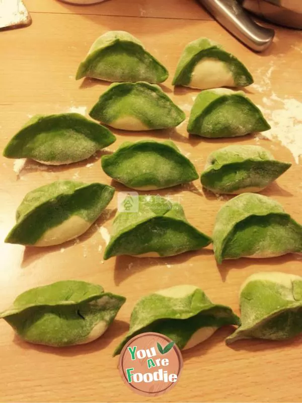 Jade dumplings