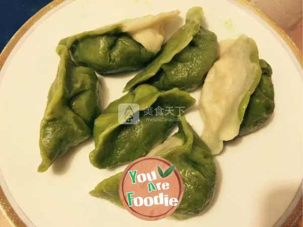 Jade dumplings