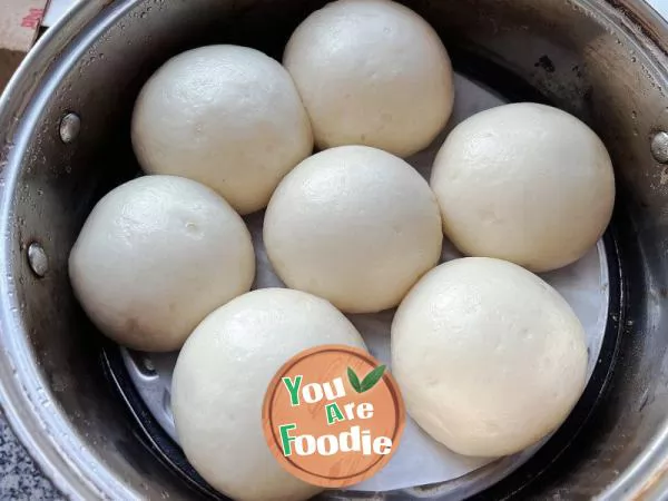 Handmade steamed bread