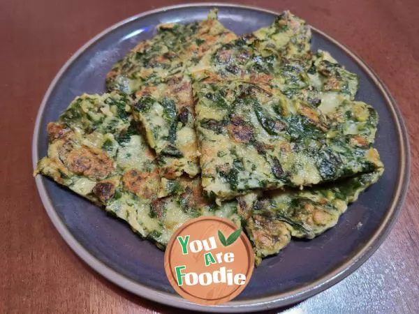 Dihuang Leaf Egg Pancake