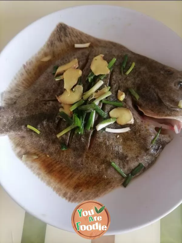 Steamed Turbot