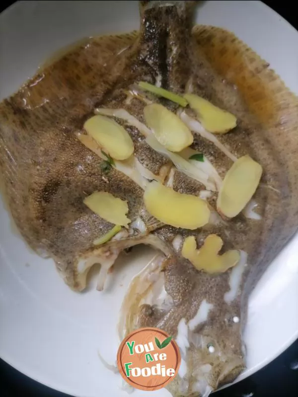 Steamed Turbot