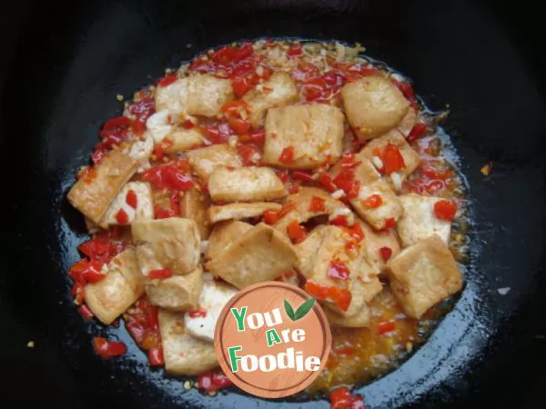 [Hunan cuisine] home style spicy tofu