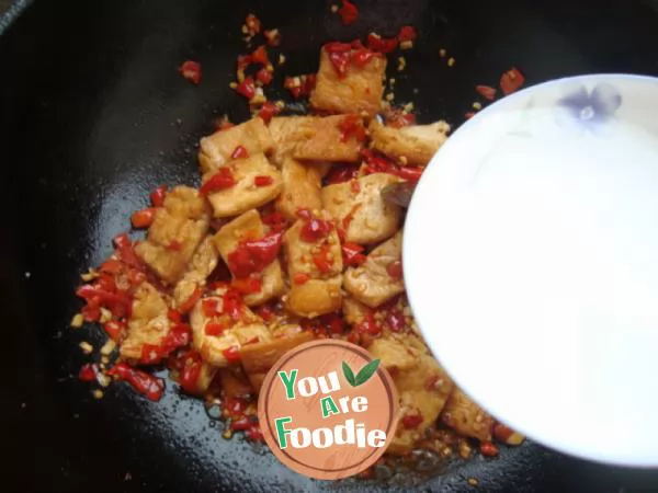 [Hunan cuisine] home style spicy tofu