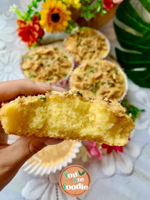 Scallion and Minced Pork Corn Cake