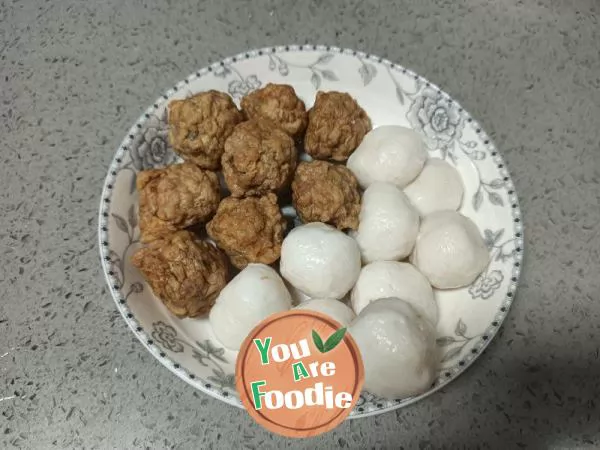 Stewed Pork Balls with Vermicelli