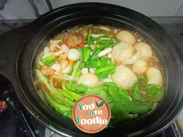 Stewed Pork Balls with Vermicelli