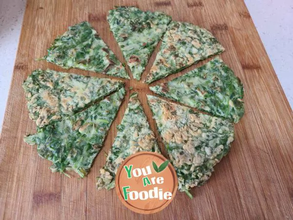 Caraway egg pancake