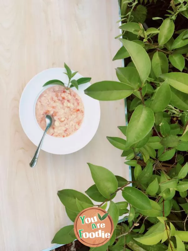 Tomato pimple soup
