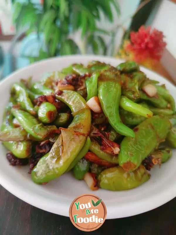 Stir-fried-green-pepper