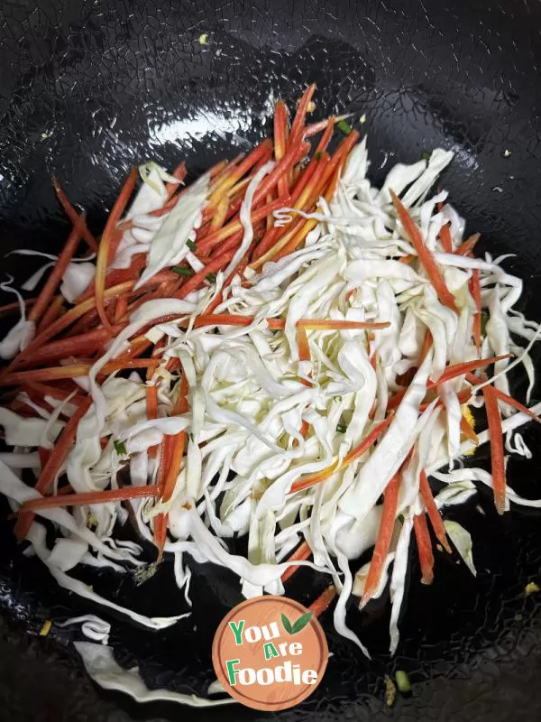 Home style stir fried noodles