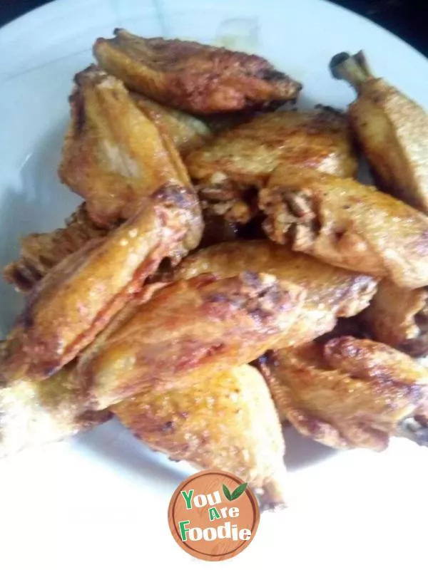 Braised chicken wings with honey