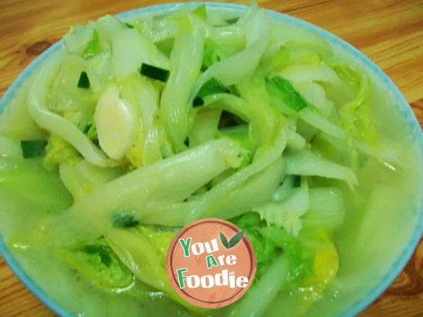 Stir fried Chinese Cabbage