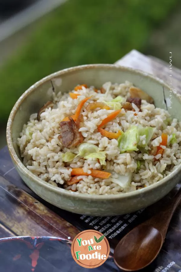 Rice with radish