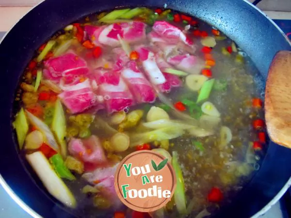 Another delicious way to eat beef rolls -- [beef in sour soup]