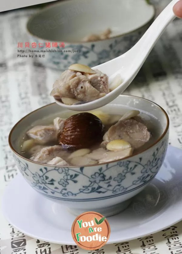 Moistening-dryness-and-Supplementing-Qi---Chuanbei-almond-and-pig-lung-soup