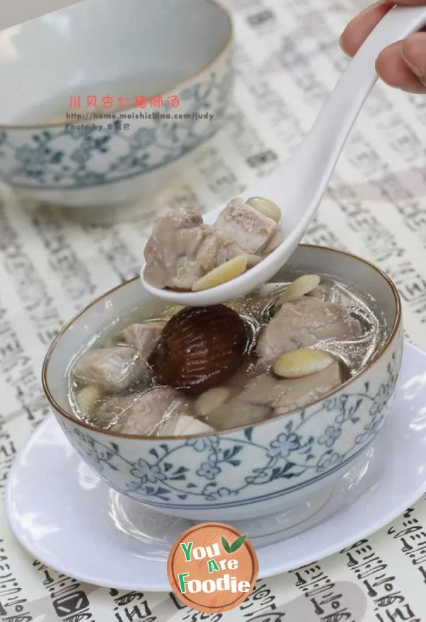 Moistening dryness and Supplementing Qi - Chuanbei almond and pig lung soup