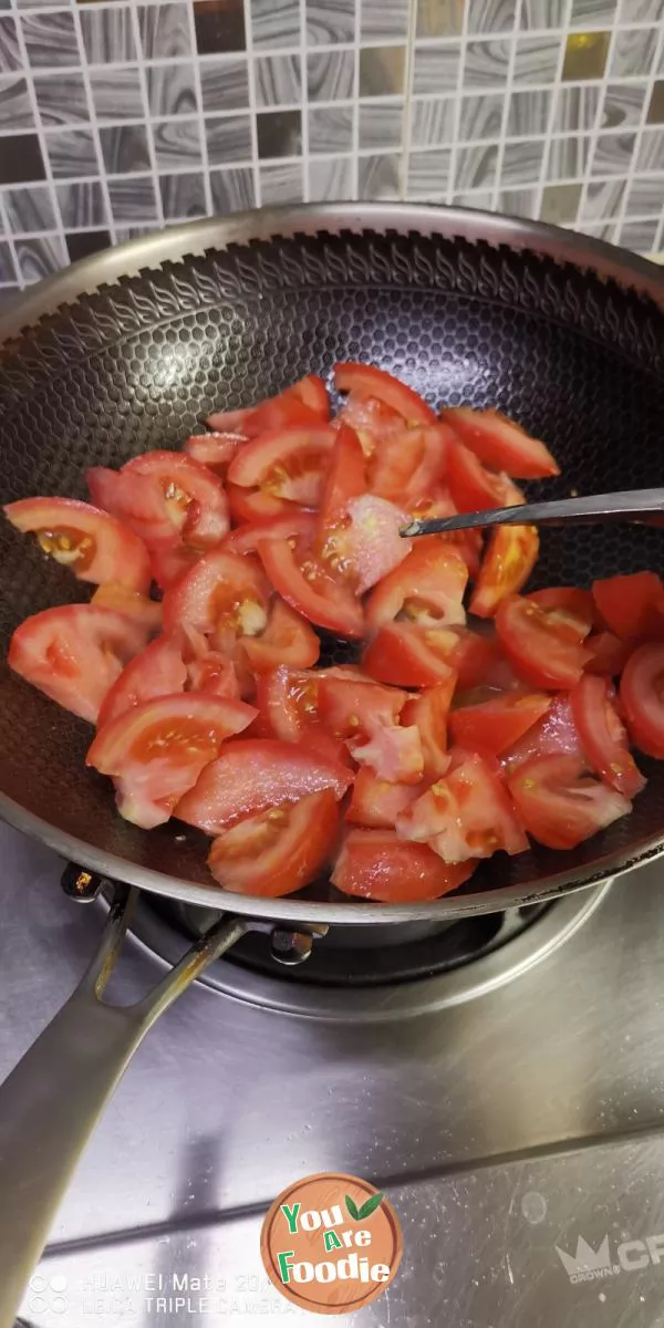 Tomato and egg noodles