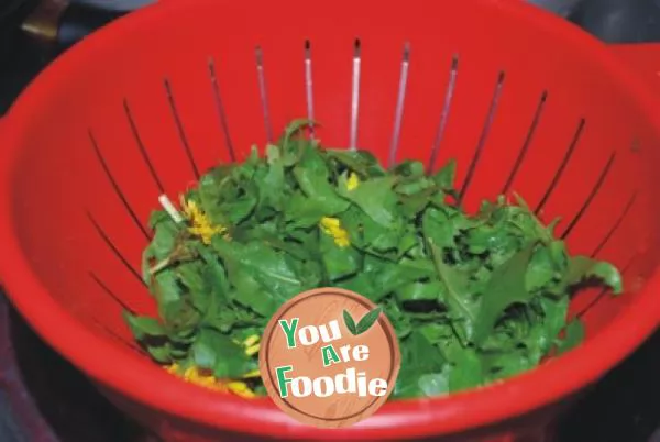 Dandelion salad