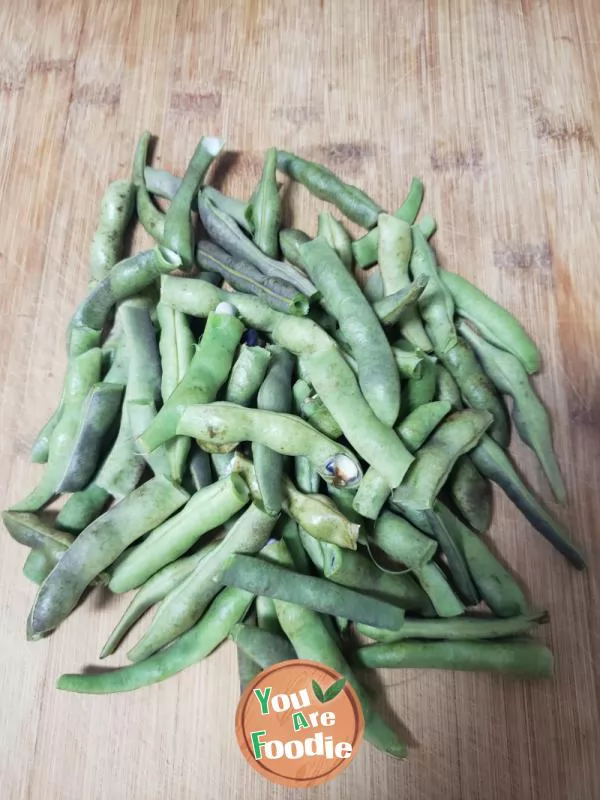 Stir fried beans