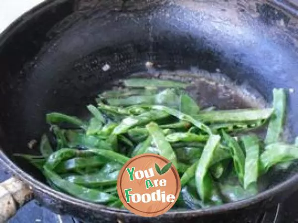 Braised lentils with day lily