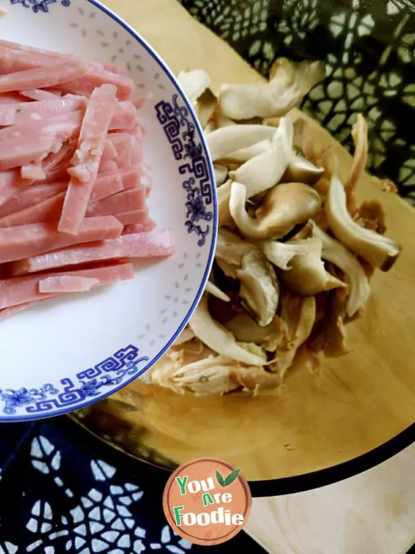 [Jiangsu] stewed vermicelli with chicken sauce (the third of the six bowls in hometown)