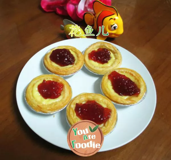 Strawberry-jam-tart