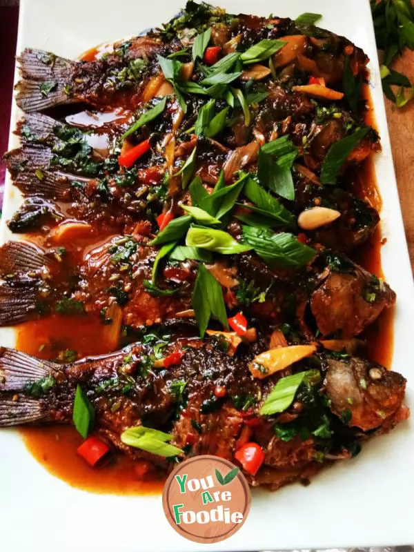 Braised-crucian-carp