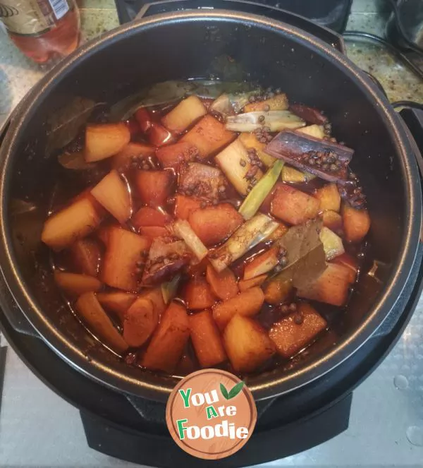 Stewed Pork with White Radish