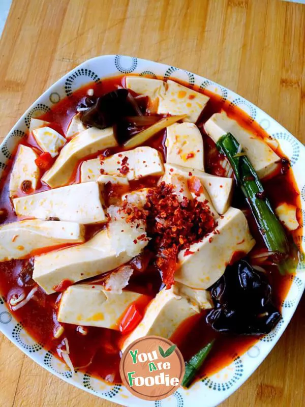 Boiled tofu