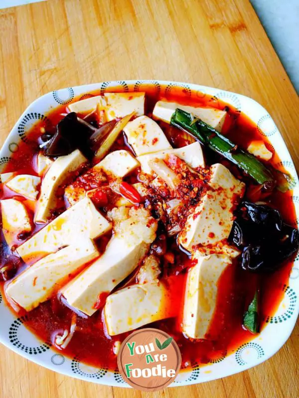 Boiled tofu