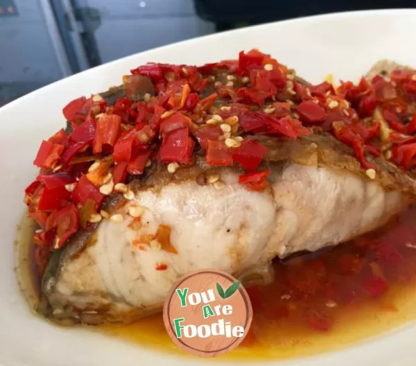 Steamed-fish-Brisket-with-chopped-pepper