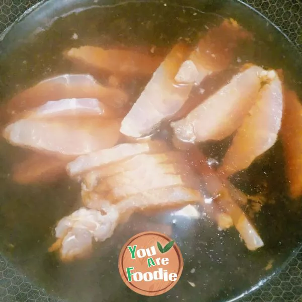 Fish fillet soup