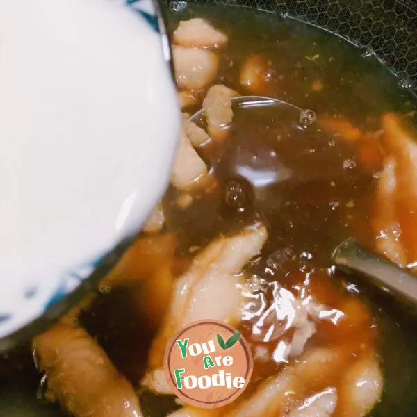 Fish fillet soup