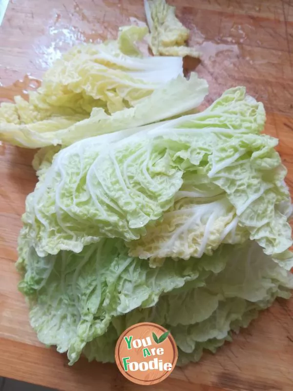 Fried Tofu Skin with Baby Cabbage