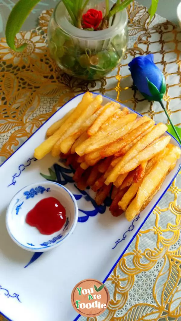 Homemade French fries