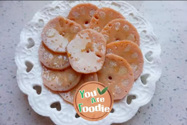 [Tianjin] Caramel glutinous rice lotus root