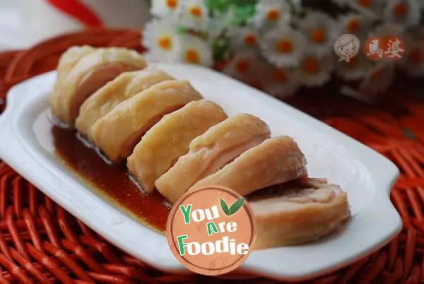 Eat chicken leg in a different way --- delicious chicken roll