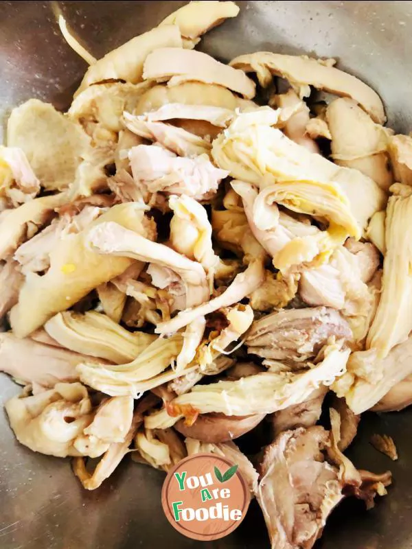 Shredded chicken