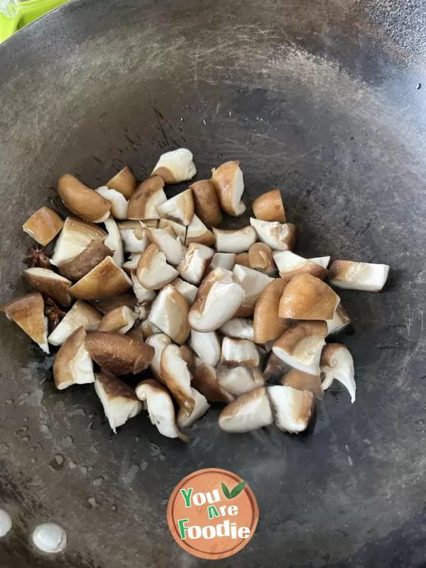 Braised Tofu with Mushrooms