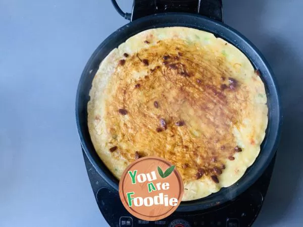 Egg and vegetable cake