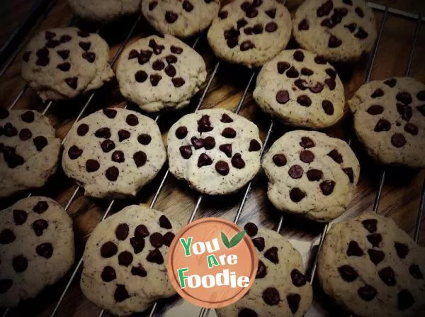 Blueberry fruit tea cookies