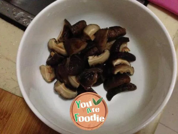 [double mushroom chicken pot] - fragrant dishes