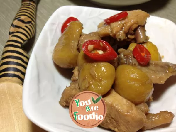 braised-chicken-with-chestnuts