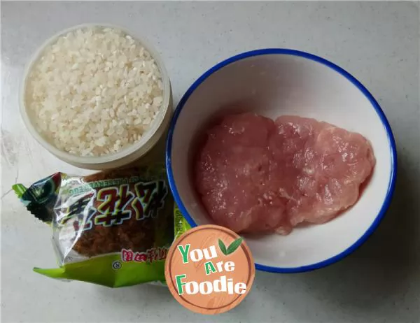 #Mother's taste \preserved egg and lean meat porridge