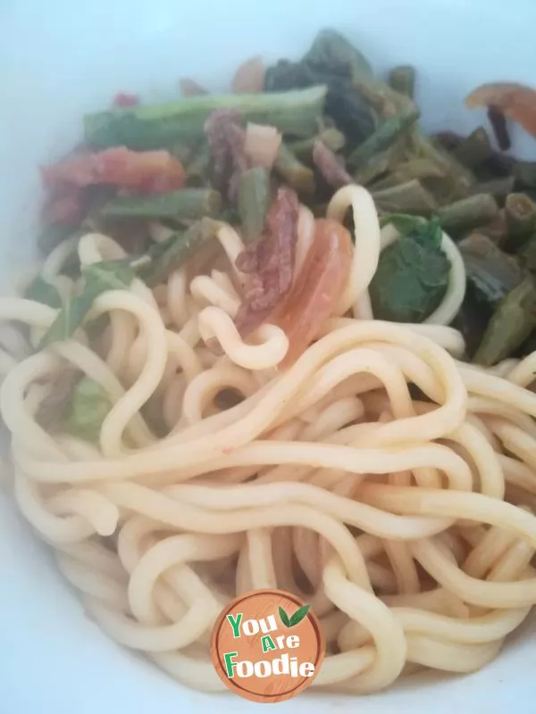 Dry mixed hot king noodles