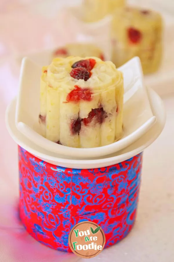 Dried Cranberry mashed potato