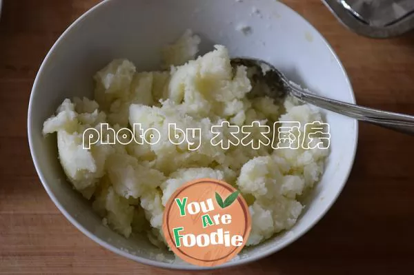 Dried Cranberry mashed potato