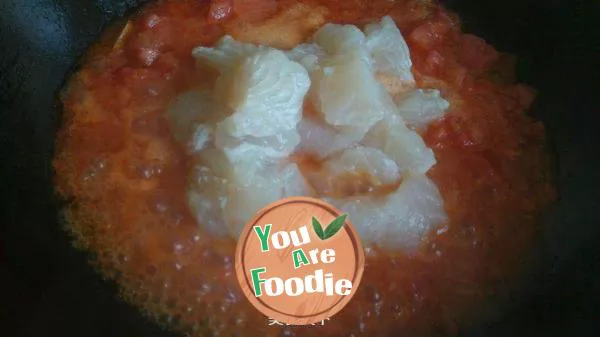 Tomato arowana soup