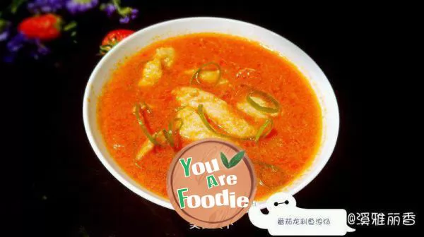 Tomato arowana soup